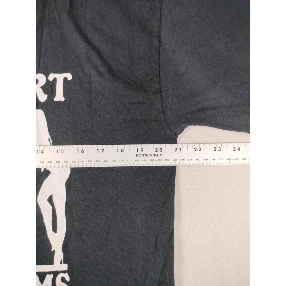 Vintage Jerzees Shirt Mens Large‎ Black I Support Single Moms Adult Humor Casual
